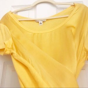 Banana Republic Silk Front Tee